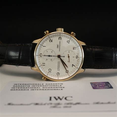 iwc oro rosa|Double Rattrapante Chronograph .